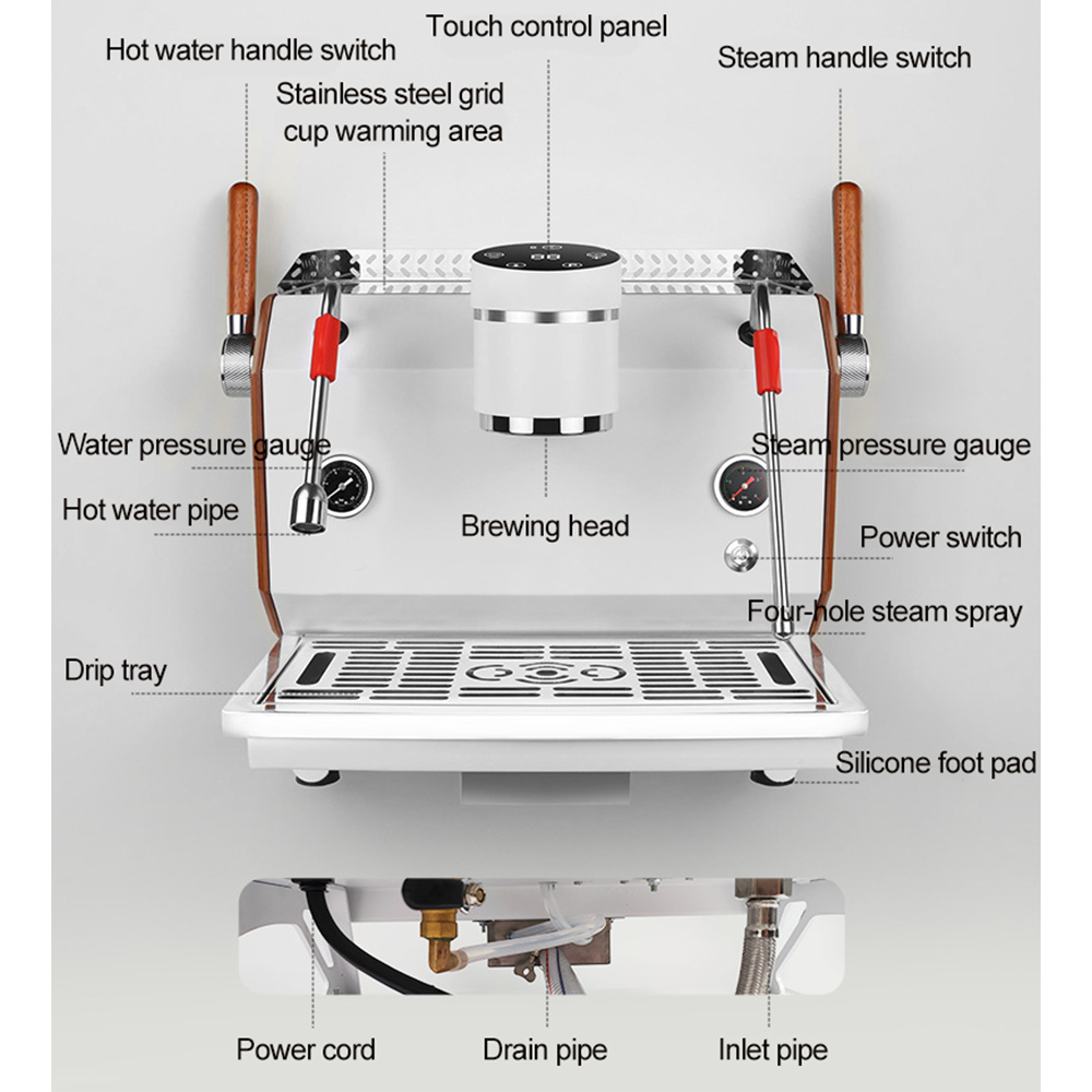 Crosshill T3 espressomaskine hos Home Roast Danmark